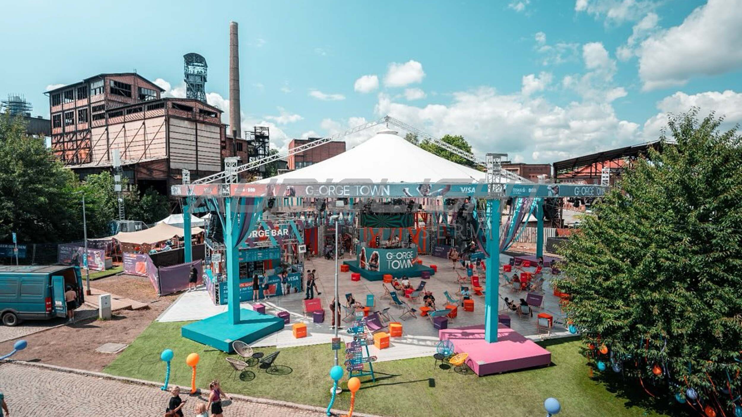 tent of George at COO